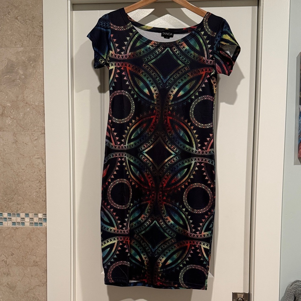 Vans Colorful Patterned Mini Dress